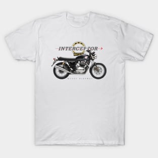 Royal Enfield Interceptor 650 19 black, sl T-Shirt